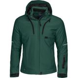 Projob - 3413 - Gevoerde Softshell Damesjas - Rood - 100% Polyester