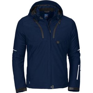 ProJob 3413 DAMES GEVOERDE SOFTSHELL JAS 643413 - Marine