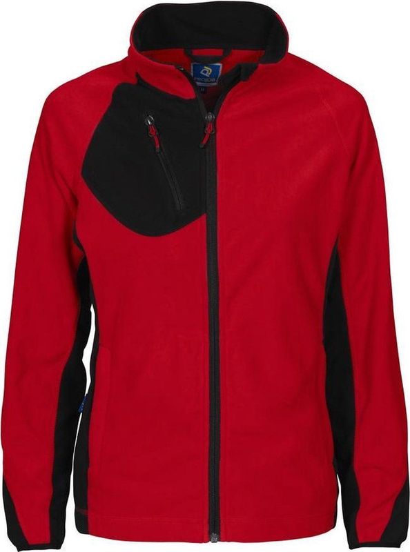 ProJob - 2326 - Dames Microfleece - Rood - 100% Polyester