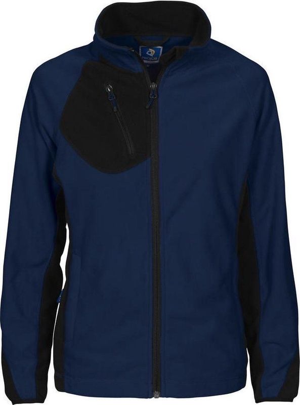 Werkjas - Rits - Zwart - 100% Polyester