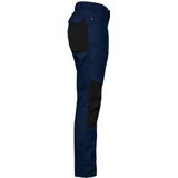 Projob Stretchbroek zonder kniezakken Dames 642521 Marine