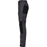 Projob Stretchbroek zonder kniezakken Dames 642521 Grijs