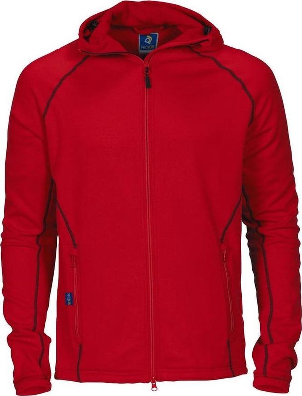 ProJob 3314 HOODIE IN MICROFLEECE 643314 - Rood