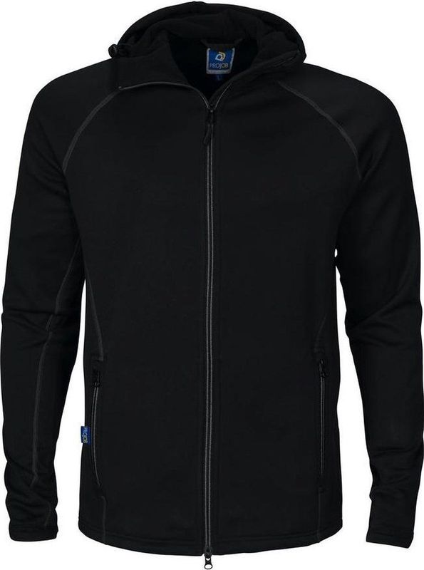 ProJob 3314 HOODIE IN MICROFLEECE 643314 - Zwart