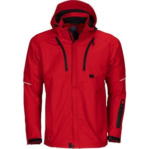 ProJob - 3406 - Softshell Jas - Rood - 4XL
