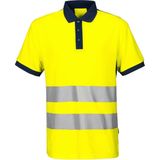 ProJob 6008 SIGNALISATIEPOLO EN ISO 20471 KLASSE 2 646008 - Geel Marine