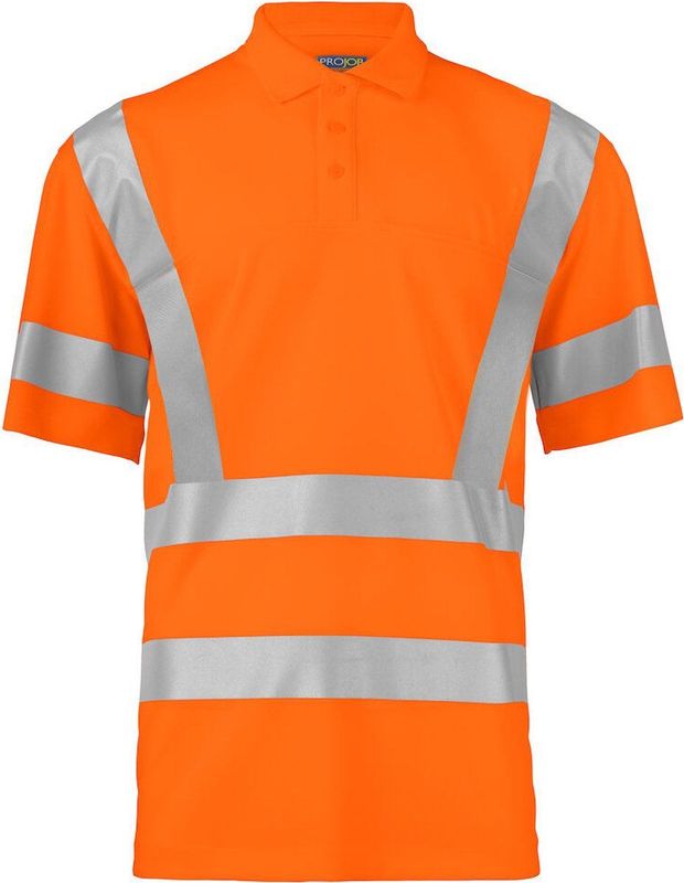 ProJob 6040 SIGNALISATIE POLO EN ISO 20471 KLASSE 3 646040 - Oranje