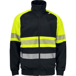 ProJob 6120 SIGNALISATIE SWEATER EN ISO 20471 KLASSE 1 646120 - Geel/Zwart