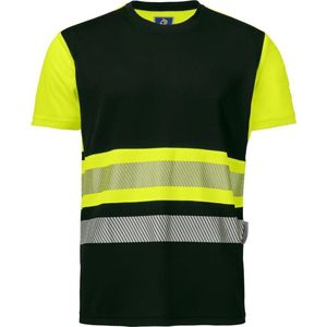 ProJob 6020 SIGNALISATIET-SHIRT EN ISO 20471 KLASSE 1 646020 - Geel Zwart