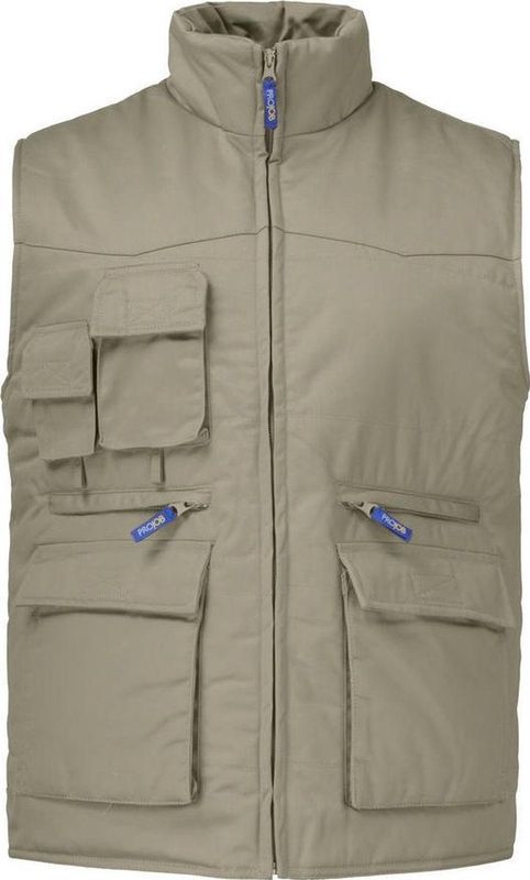 Projob 2805 - Gevoerde Vest - Khaki - Heren