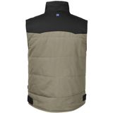 Projob - 2806 - Gevoerde Vest - Khaki - Gewatteerde Voering - Zes Zakken