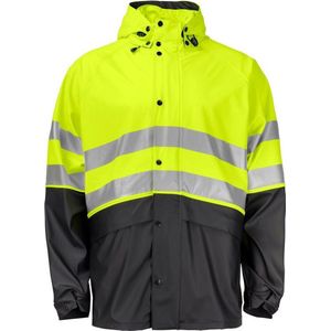 ProJob 6431 SIGNALISATIEREGENJAS EN ISO 20471 KLASSE 3 646431 - Geel/Zwart - XS