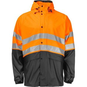 ProJob 6431 SIGNALISATIEREGENJAS EN ISO 20471 KLASSE 3 646431 - Oranje/Zwart - XXL