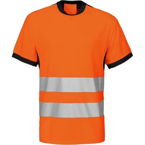 ProJob 6009 SIGNALISATIET-SHIRT EN ISO 20471 KLASSE 2 646009 - oranje grijs