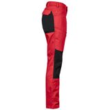 Projob 2521 Dames Stretchbroek Zonder Kniezakken 642521 - Rood