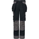 Projob 5522 Damesbroek Met Kniezakken en Spijkerzakken 645522 - Zwart