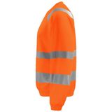 Projob Sweater EN ISO20471 Klasse 3 6106 Oranje - Maat 4XL