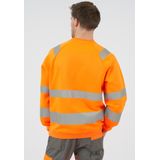 Projob Sweater EN ISO20471 Klasse 3 6106 Oranje - Maat 4XL