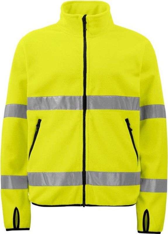 Projob - 6327 - Signalisatie Fleece - Geel - EN ISO 20471 Klasse 3