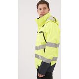 ProJob 6440 SIGNALISATIE REGENJAS EN ISO 20471 KLASSE 3 646440 - Geel/Marine - 4XL