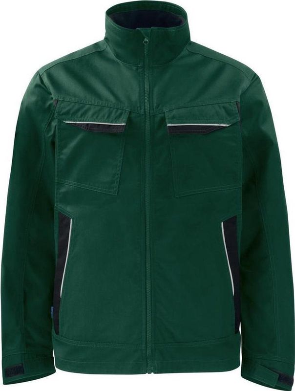 ProJob - 5425 - Service Vest - Woudgroen - Polyester/Katoen - Reflecterende Piping