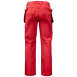 Projob 5531 Broek Met Kniezakken en Spijkerzakken 645531 - Rood