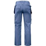 ProJob 5531 BROEK MET KNIEZAKKEN EN SPIJKERZAKKEN 645531 - Hemelsblauw