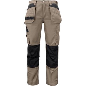 Projob 5531 Broek Met Kniezakken en Spijkerzakken 645531 - Kaki