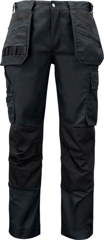 Projob 5531 Werkbroek - Grijs - Katoen - Met Kniezakken En Spijkerzakken