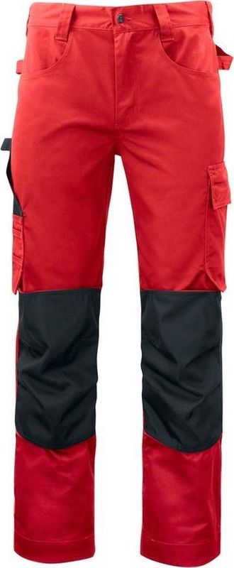 ProJob 5532 BROEK MET KNIEZAKKEN 645532 - Rood