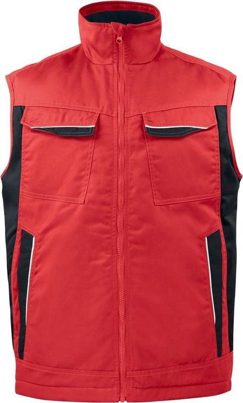 Projob - Bodywarmer 645704 - Rood - Polyester