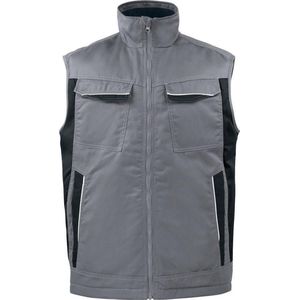 Projob - 5704 - Gewatteerd Vest - Polyester/Katoen - Met Reflectiebiezen