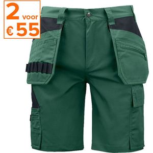 Projob Korte Werkbroek Spijkerzakken 5535 Woudgroen