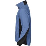 Jassens - Softshell - Blauw - 96% Polyester 4% Spandex - Met Fleecevoering