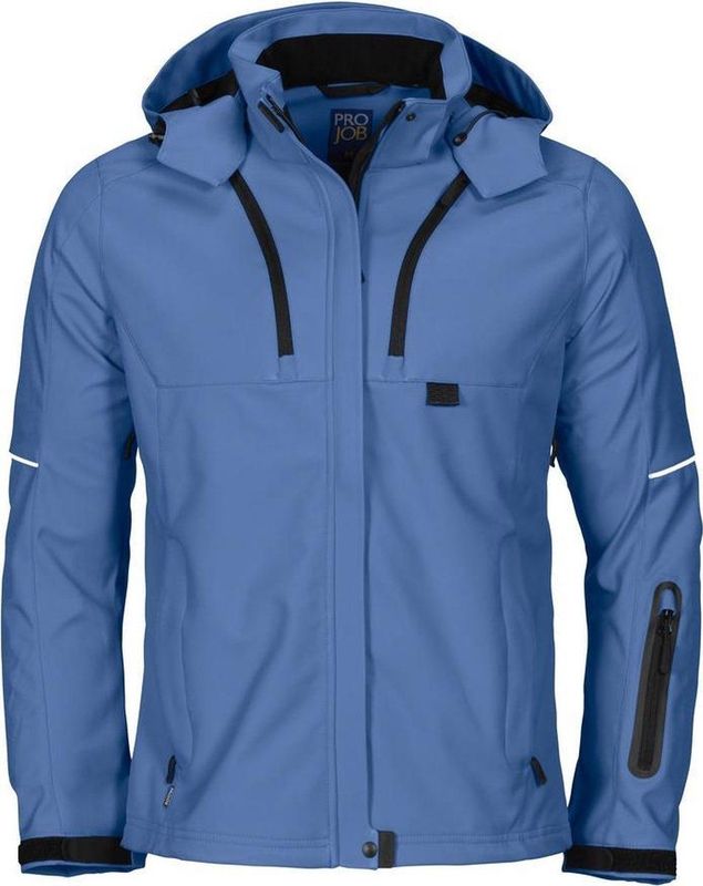 Softshell Jas - Dames - Wind- en Waterbestendig - Fleece Voering - Sportief Model