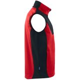 Projob 3702 - Softshellvest - Ademend - Fleecevoering - Zwart
