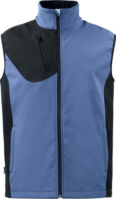Projob Softshell Bodywarmer 643702 Hemelsblauw - Maat XS