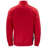 Projob Sweater met halve ritssluiting 642128 Rood