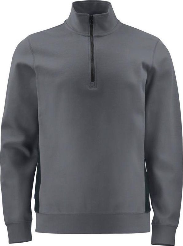 Projob Sweater met halve ritssluiting 642128 Grijs