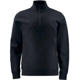 Projob 2128 Sweater Met Korte Ritssluiting 642128 - Zwart