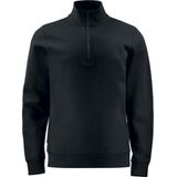 Projob 2128 Sweater Met Korte Ritssluiting 642128 - Zwart