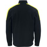 Projob 2128 Sweater Met Korte Ritssluiting 642128 - Zwart