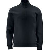 Projob 2128 Sweater Met Korte Ritssluiting 642128 - Zwart