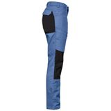 Projob Stretchbroek zonder kniezakken Dames 642521 Hemelsblauw