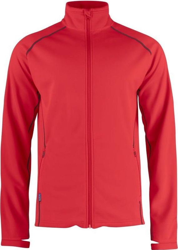 ProJob 3317 SWEATER MET LANGE RITS 643317 - Rood
