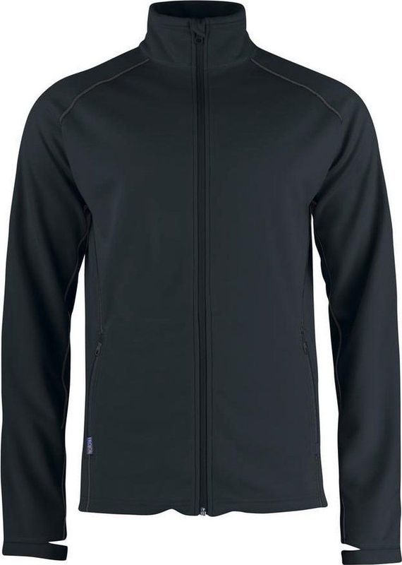 ProJob 3317 SWEATER MET LANGE RITS 643317 - Zwart