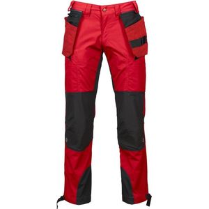 Projob 3520 Stretchbroek Met Afneembare Spijkerzakken 643520 - Rood