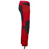 Projob 3520 Stretchbroek Met Afneembare Spijkerzakken 643520 - Rood