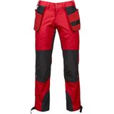 Projob 3520 Stretchbroek Met Afneembare Spijkerzakken 643520 - Rood