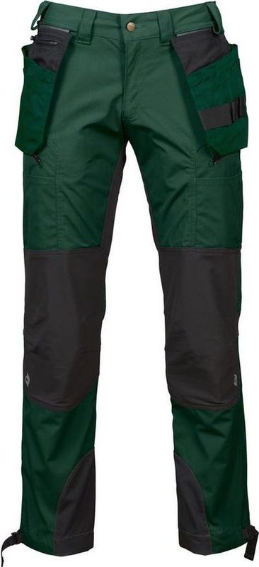 Projob 3520 Stretchbroek Met Afneembare Spijkerzakken 643520 - Woudgroen